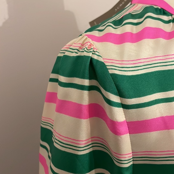 NWT J.CREW Collection XS Silk Blouse - Picture 6 of 6